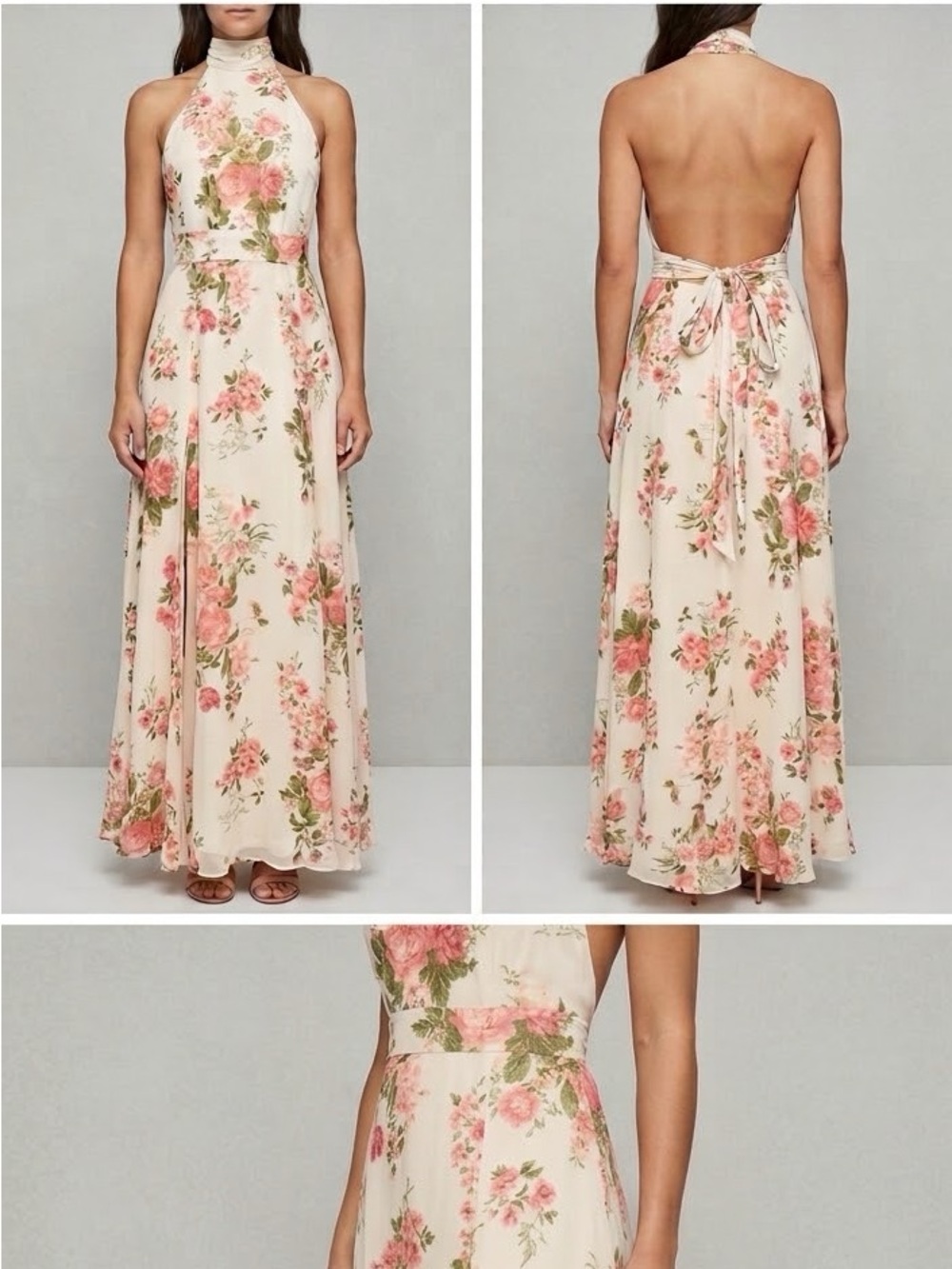 Reformation Andee Dress Floral Size 12